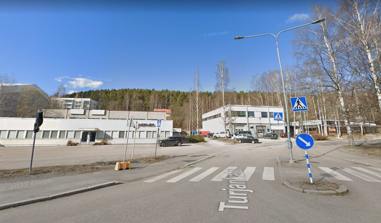 Lähestyminen - Turjankatu näkymä